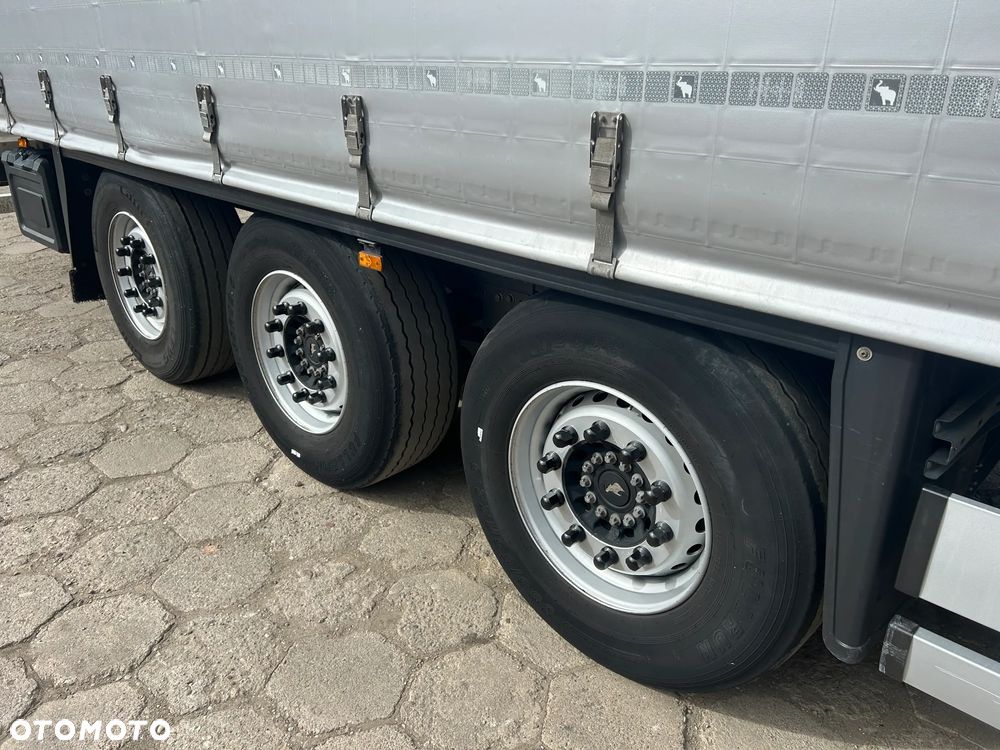Schmitz Cargobull FIRANKA STANDARD KAMERA COFANIA 20 SZTUK DO WYBORU / Z PEŁNYM WYPOSAŻENIEM DO ZAŁADUNKU / KOLORY PLANDEK SREBRNY - NIEBIESKI - CZERWONY / DOSTĘPNE 20 SZTUK !! - 14