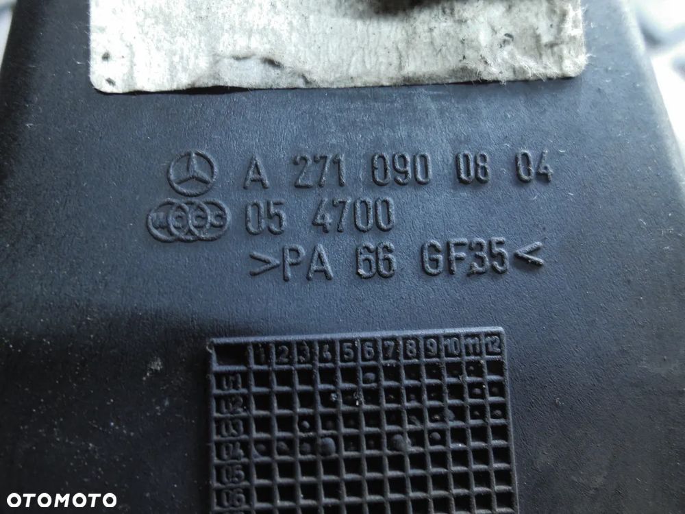 Mercedes-Benz OE A2710900804 rezonator powietrza E KLASA W211 1.8 KOMPRESOR - 2