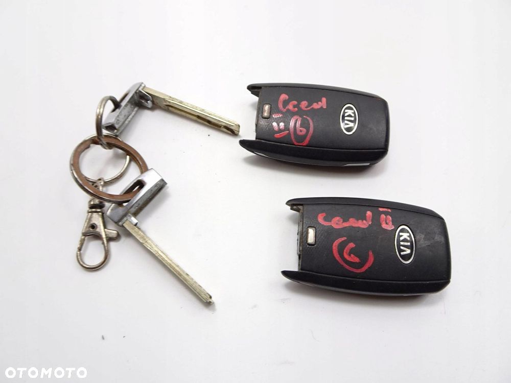 kluczyk karta zapłonu x2 kia pro ceed ii - 4