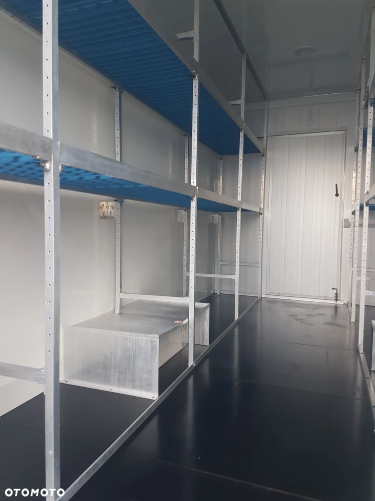 Iveco DAILY KONTENER NISKOPODŁOGOWY 4,44x2,23x2,43 SKLEP FOODTRUCK BAR KLIMA KONIOWÓZ KAMPER - 20