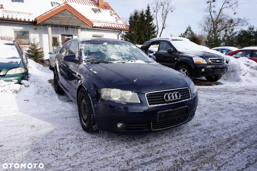AUDI A3 8P 3D HB 2005 LZ5J 2.0 TFSI BLR 150KM GQP GRANATOWY na części - 7