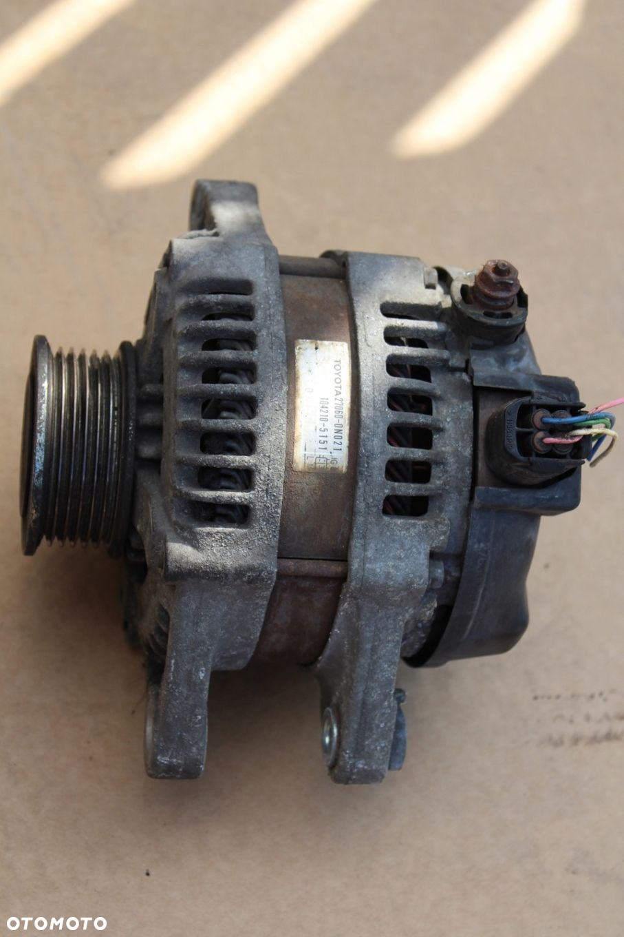 ALTERNATOR TOYOTA AURIS I E15 1.4 D4D 27060-0N021 - 2