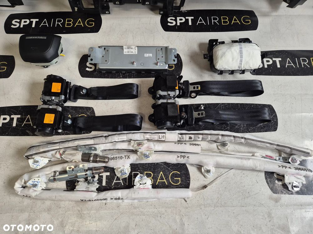 JAECOO 7 DESKA ROZDZIELCZA KONSOLA KOKPIT PULPIT PODUSZKI AIRBAG AIR BAG PASY KIT SET - 11