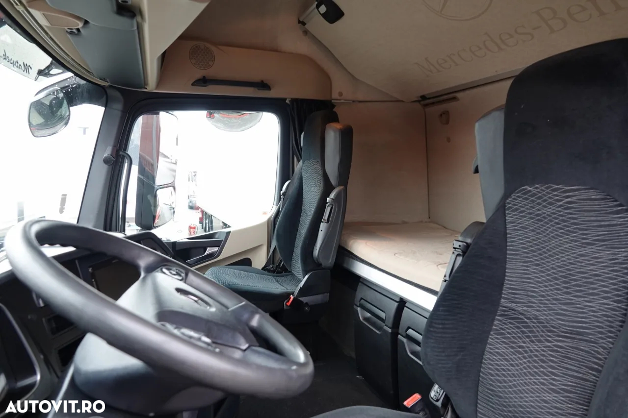 Mercedes-Benz ACTROS 2548 / TANDEM COMBINAT 120 M3 / TRANSIT / AER CONDIȚIONAT PARCARE / SPAȚIU MARE / DUPĂ CONTRACT DE SERVICE GOLD / - 16