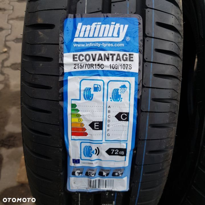4x 215/70R15C Infinity Ecovontage Nowy komplet opon letnich Poznań - 2
