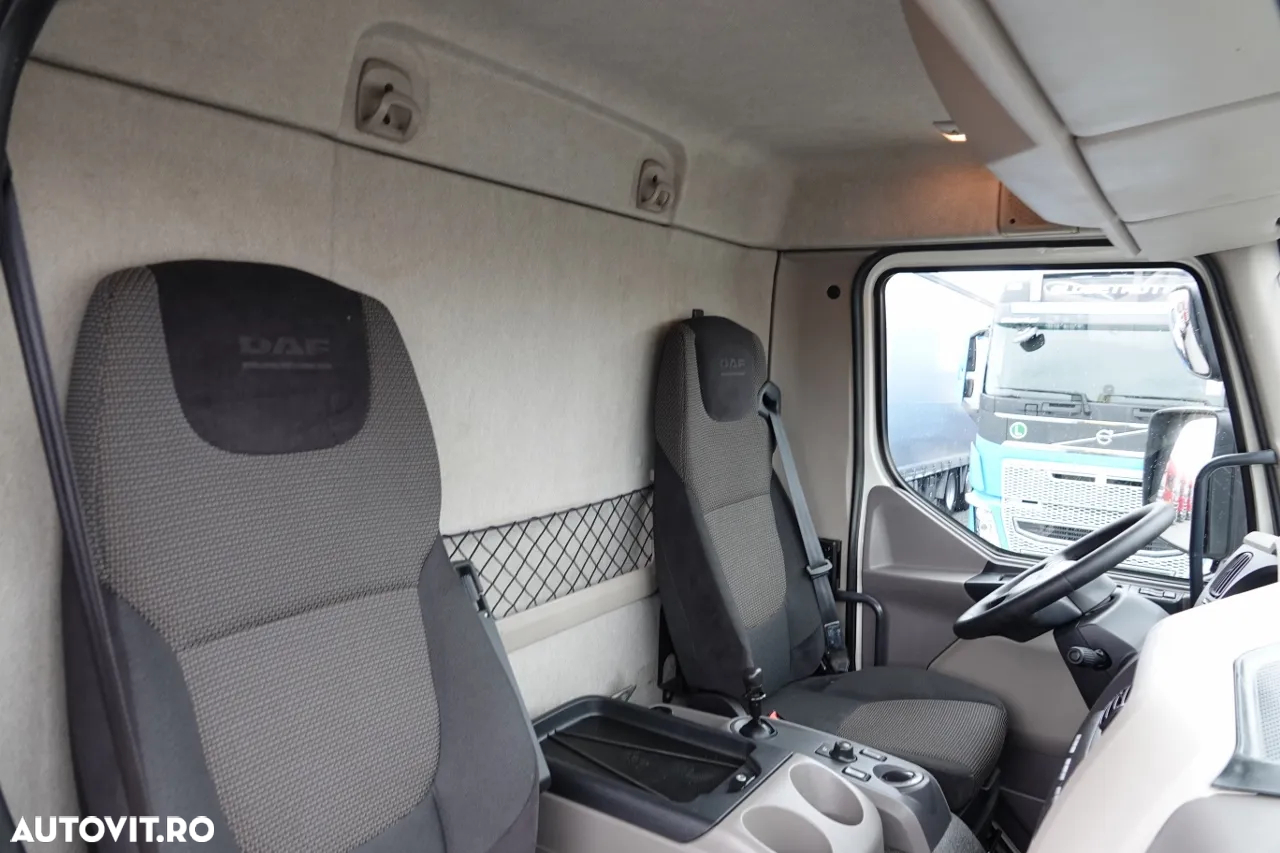 DAF LF 250 / 4X2 / CUTIE - 7.30 + HDS HYVA HB 150XE3 / RADIOCOMANDĂ / ROTATOR / CAPACITATE MAX: 5200 KG / EURO 6 - 33