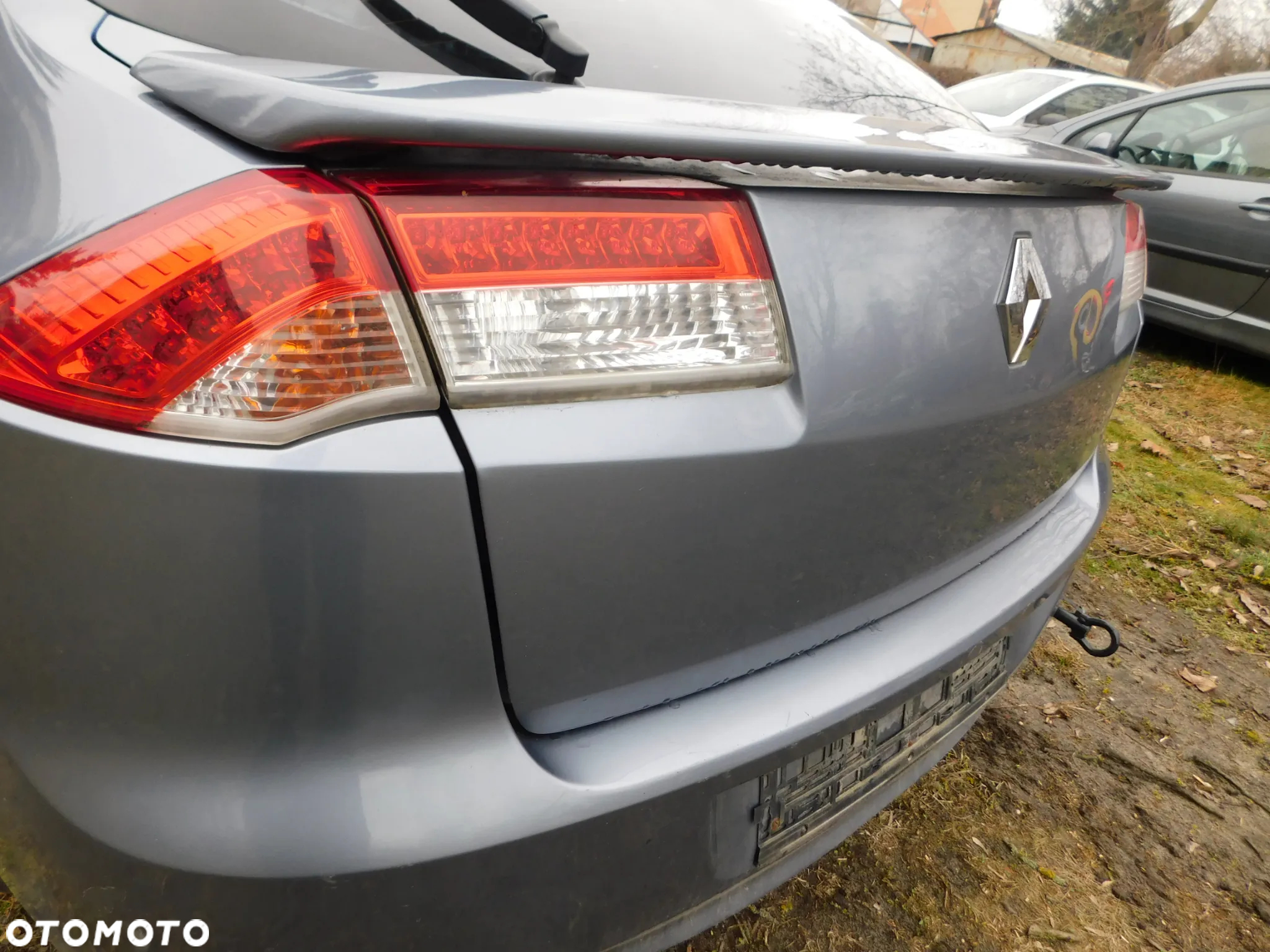 szyba klapa tylna tył bagażnika RENAULT LAGUNA III 3 TERNR HB zderzak - 5