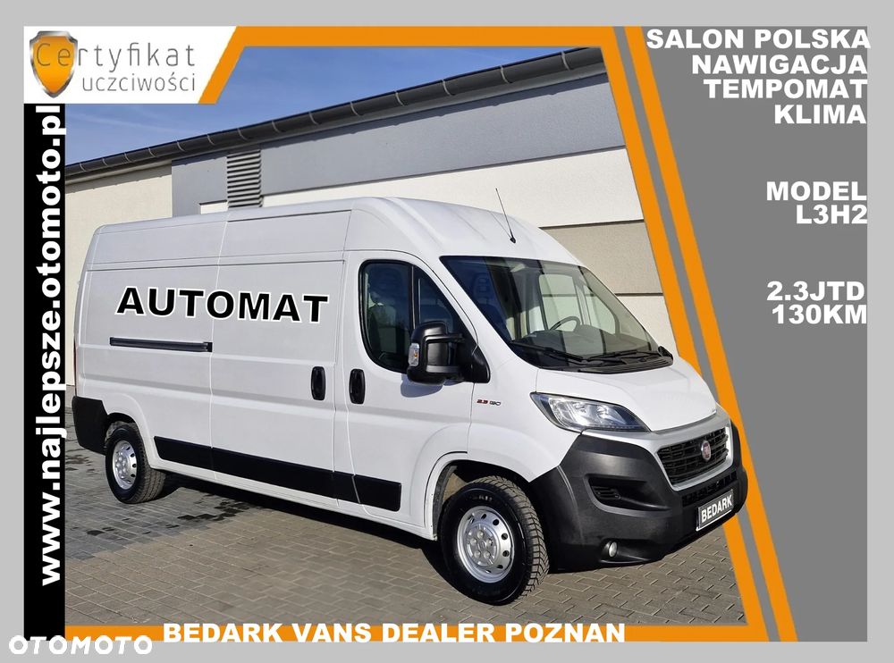 Fiat Ducato, L3H2, Nawigacja, automat, klima, tempomat - 1