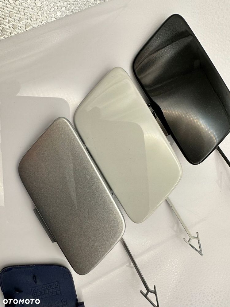 ZAŚLEPKA HAK / HOL PRZÓD A6 C6 S6 ALLROAD FACE-LIFT CZARNY LZ9Y 4F0807441B - 6