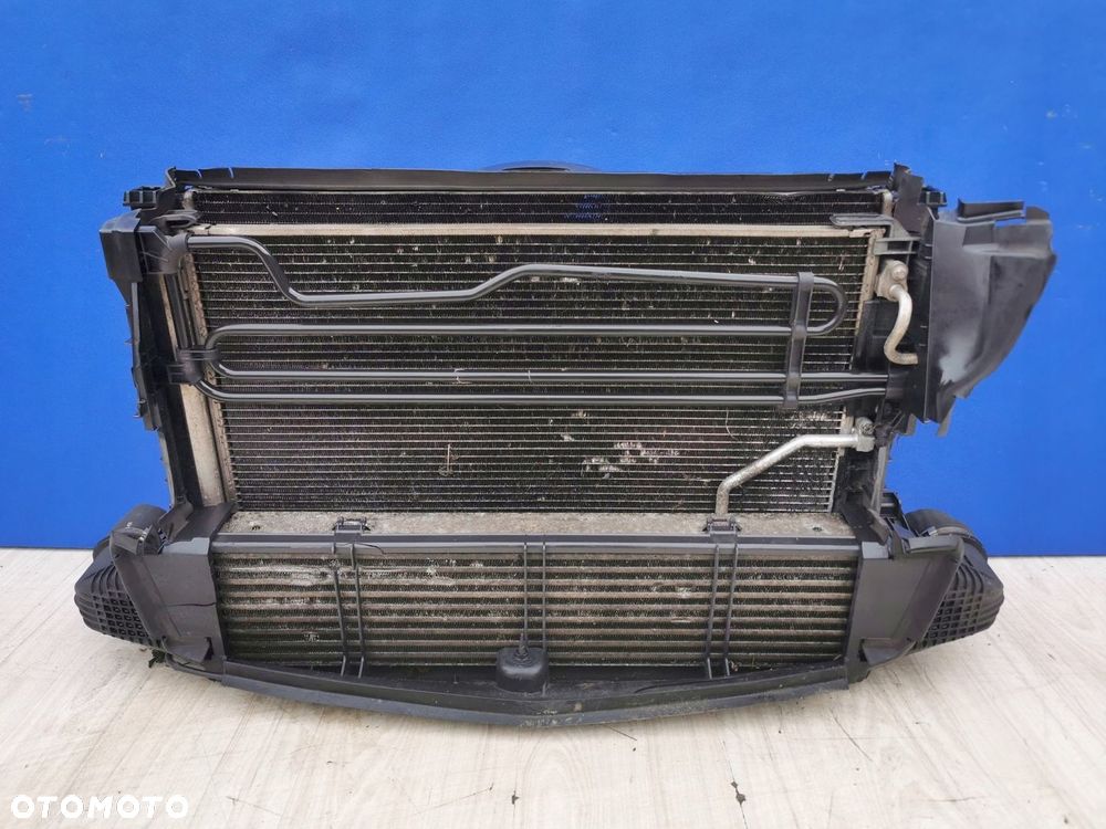 Mercedes C-Klasa W204 07/14 chłodnice wentylator komplet 2.2 CDI Automat - 1