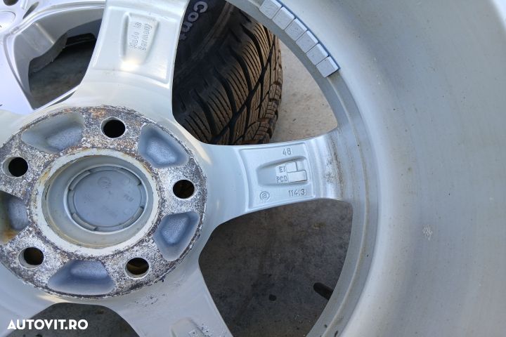 Janta aliaj cu anvelopa 17 225/65 R17 KBA47783 7JX17H2 E748 PCD 114.3 - 7