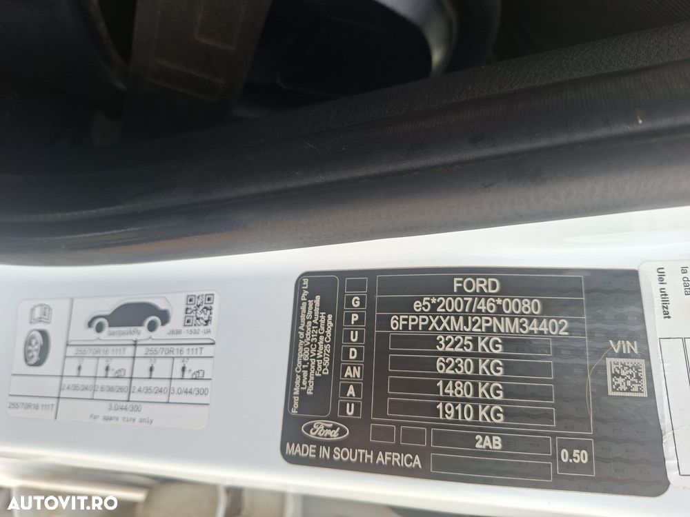 Ford Ranger 2.0 EcoBlue 213 CP 4x4 Cabina Dubla Limited Aut. - 5