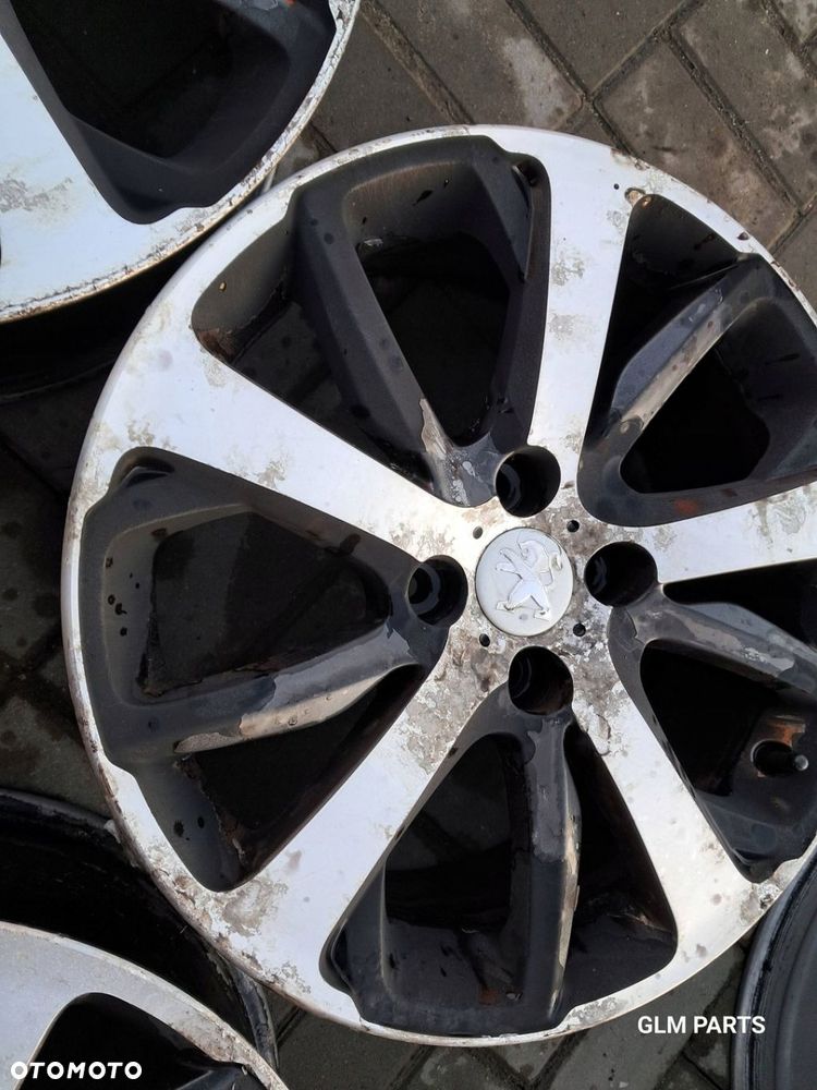 Peugeot 208 felgi Aluminiowe 17" 9673773777 4x108 ET25 do malowania - 7