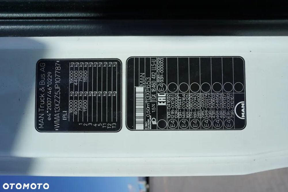 MAN TGX 18.460 LOW-DECK * 827 000 KM * 2018 - 23