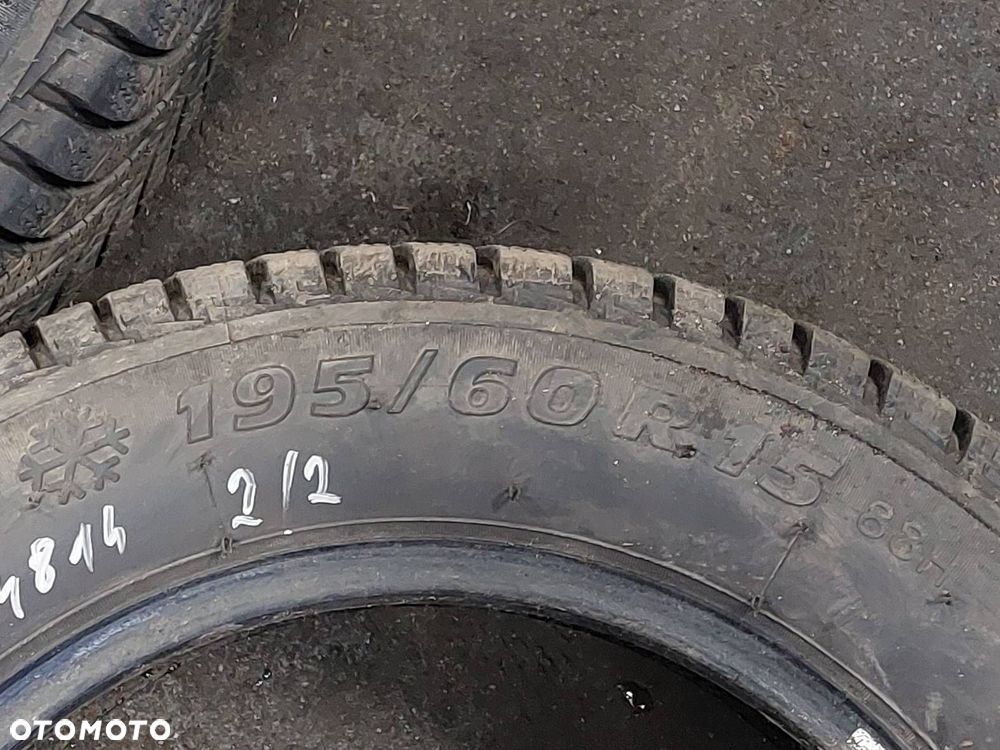 OPONY ZIMOWE 2 SZT 195/60R15 2022R WM MYKI A4 - 4