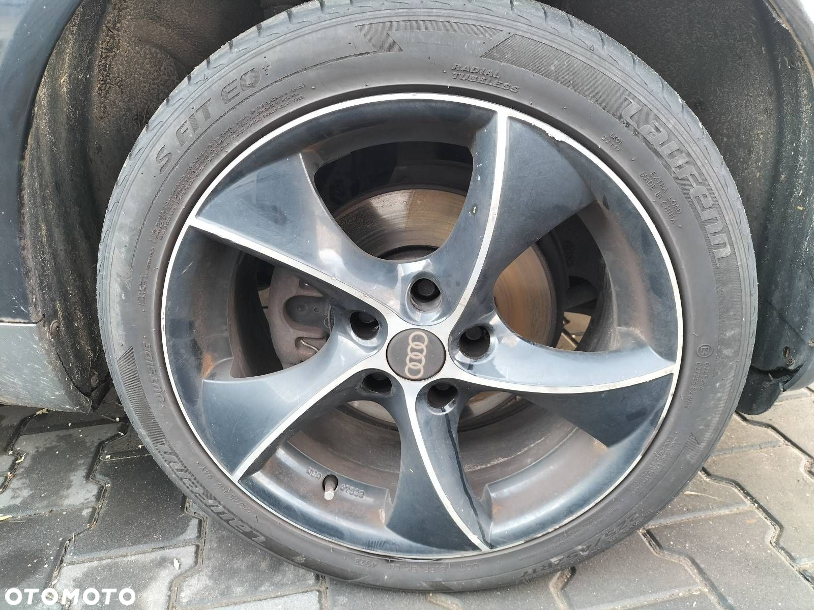 FELGI ALUMINIOWE 4SZT 5x112 8Jx17 ET35 FI57,1 AUDI A4 B6 KBA47533 - 7