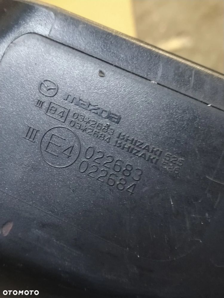 MAZDA 6 ZEWNĘTRZNE LUSTERKO PRAWE 7 PIN ASFERYCZNE ORYGINAŁ - 11