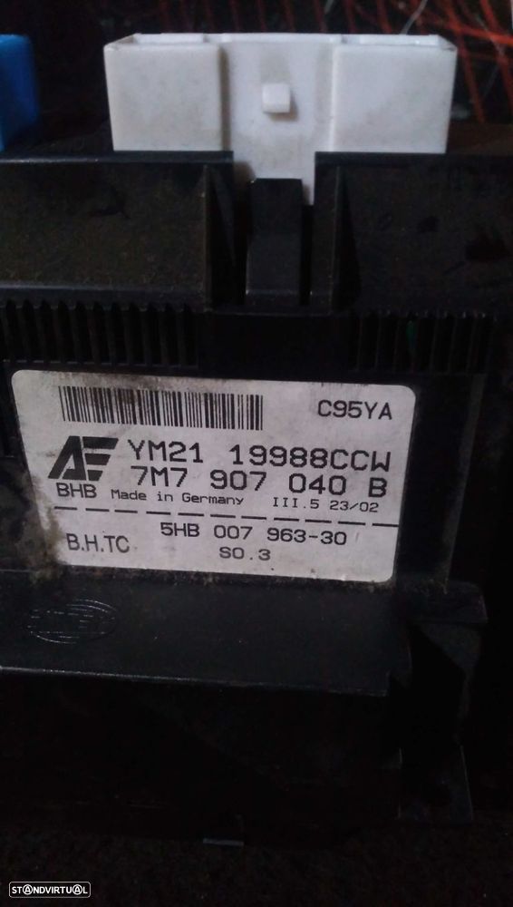 Climatronic Seat Alhambra (7V8, 7V9) - 3