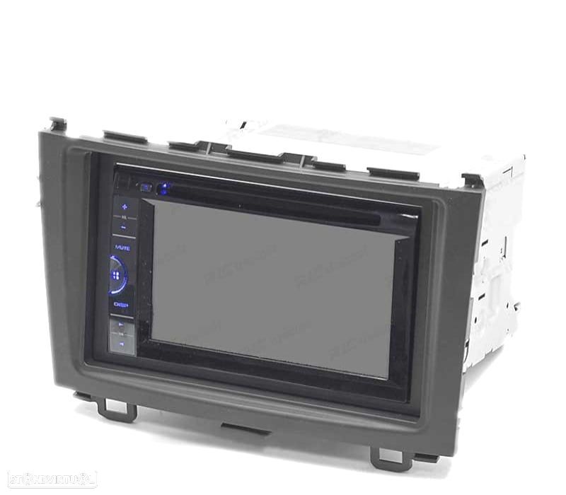 MOLDURA ADAPTADOR PRETO PARA RADIO 2-DIN PARA HONDA CR-V 07-11 - 3