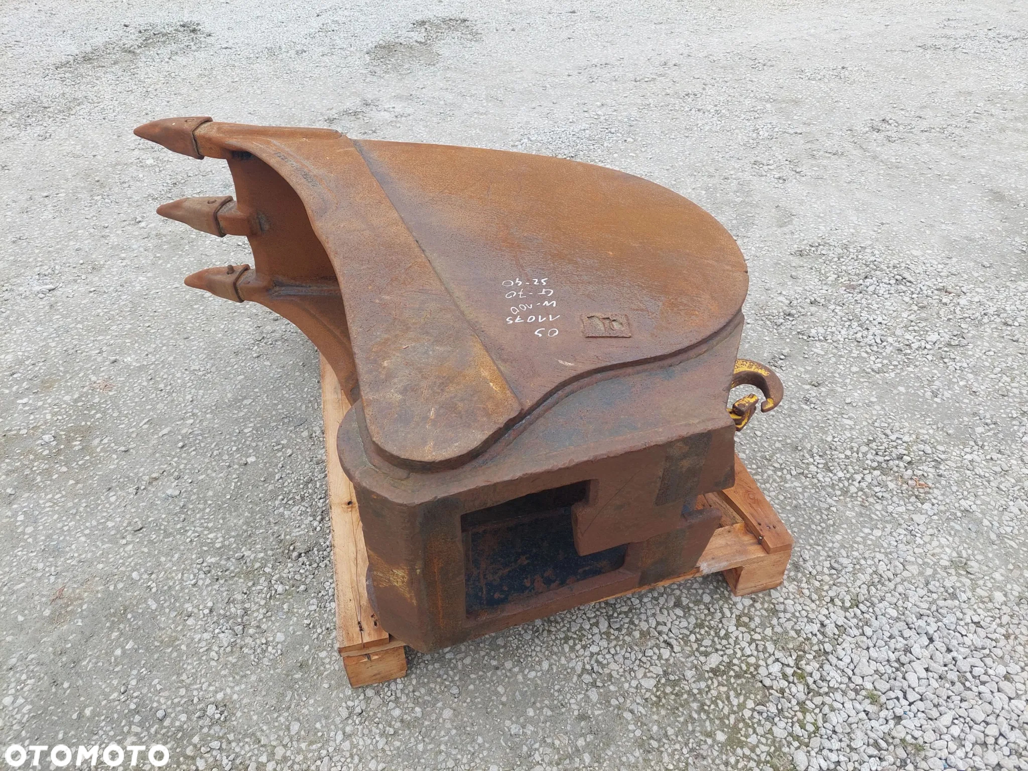 Łyżka 40cm do kopania koparki na szybkozłącze Nado SK 15 20 Komatsu PW PC 130 138 140 148 160 180 210 - 10