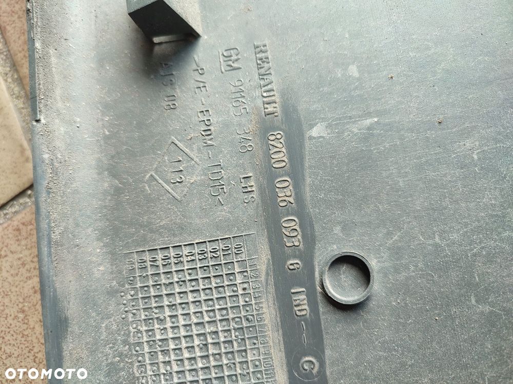 Lewa strona listwy boczne komplet Vivaro Trafic 07 - 3