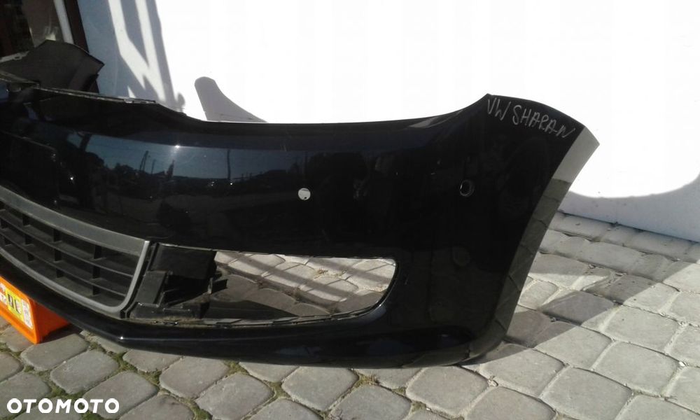 VW SHARAN 7N ZDERZAK PRZEDNI 6PDC - 3