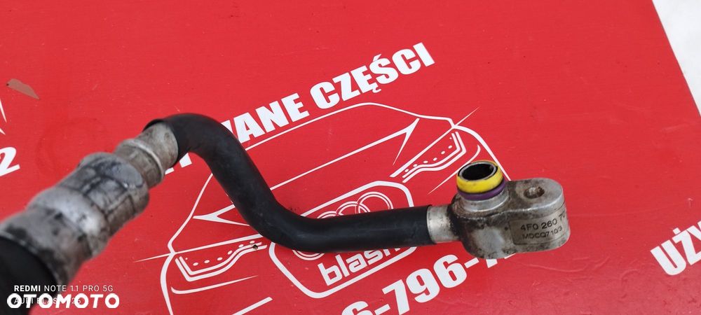 Wąż Przewód Klimatyzacji Audi A6 C6 2.0 TDI 170 KM Lift Automat Kombi 2009 rok Części Blask Gołdap - 6