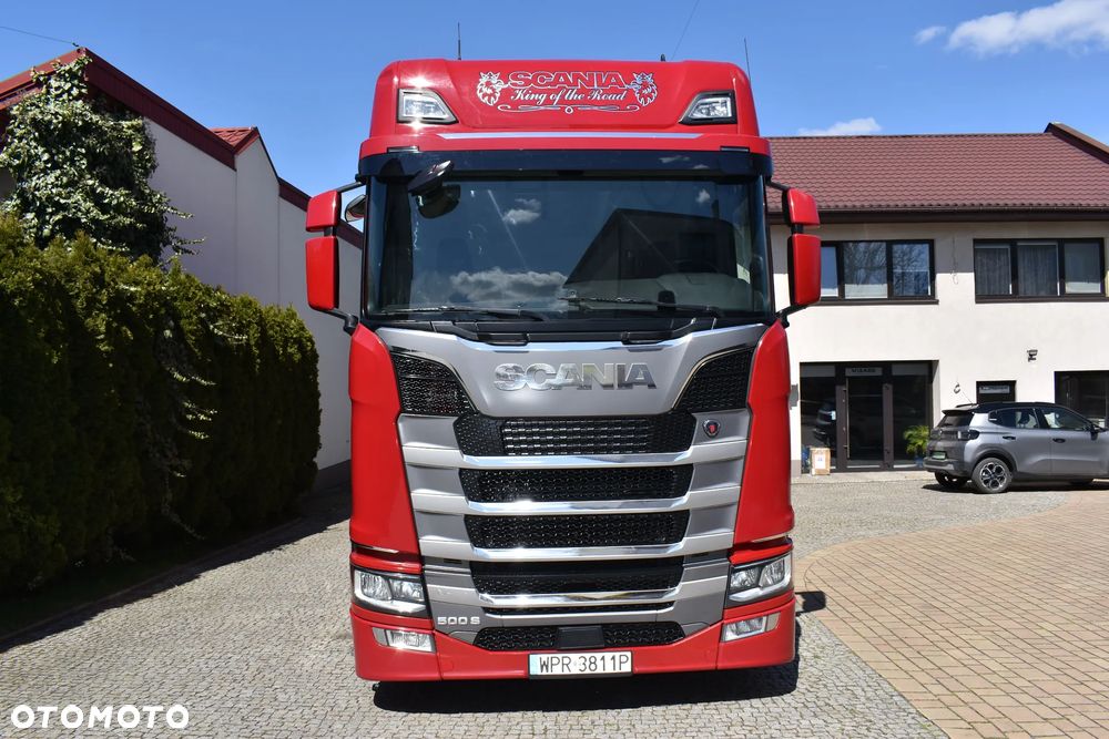 Scania S 500 FIRANA/OŚ PODNOSZONA/DACH I BOKI ZSUWANE - 2