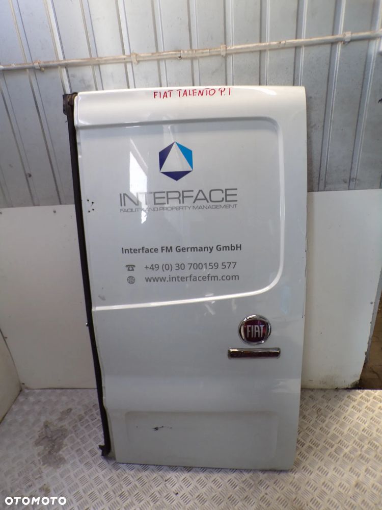 DRZWI PRAWY TYŁ FIAT TALENTO - 1