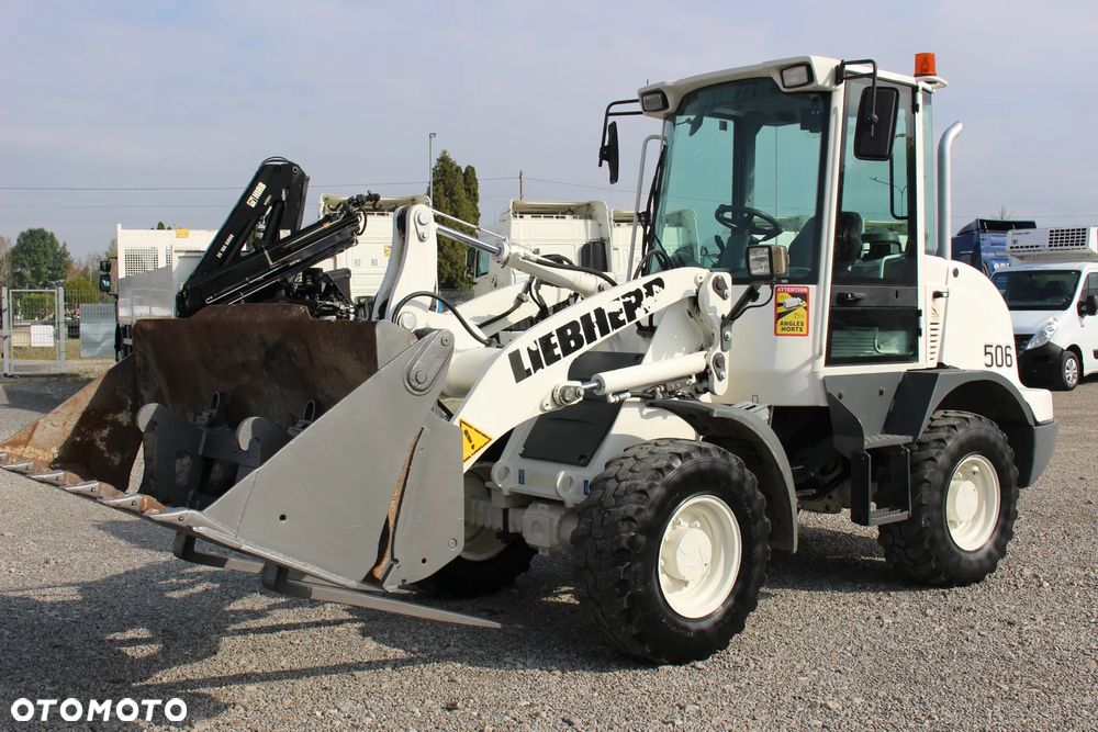 Liebherr L506 STEREO / ŁYŻKA / WIDŁY / SZYBKOZŁĄCZE / SPROWADZONA Z FRANCJI/ - 3