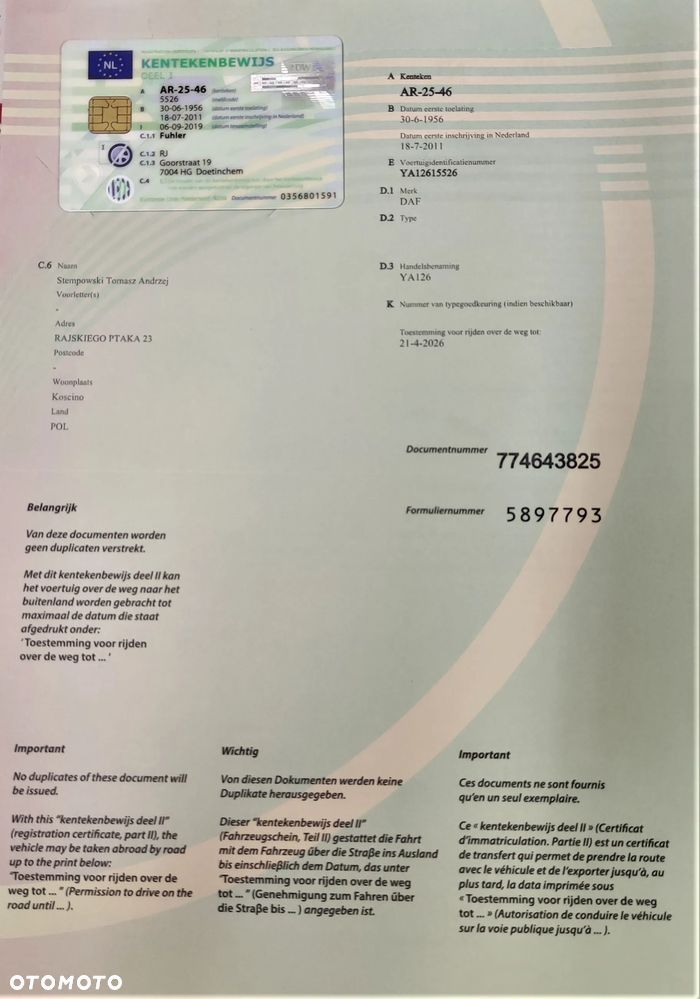 DAF YA 126 - 20