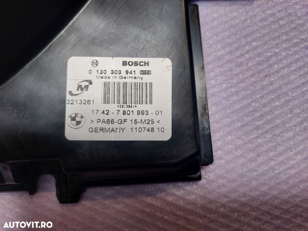 Electroventilator cu releu BMW E81 E82 E87 E88 E90 E91 E92 E93 E84 - 8
