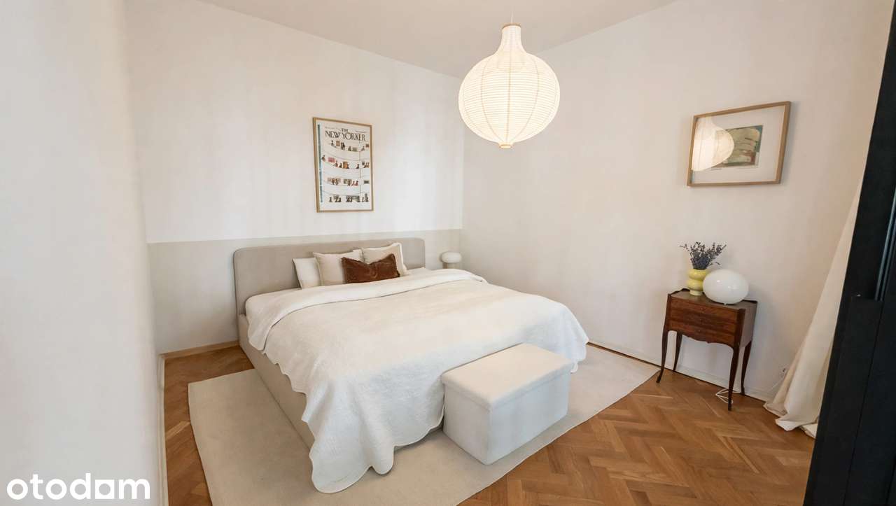 Bezpośrednio - 85.3 m2 w przedwojennej kamienicy z balkonem | ogródek