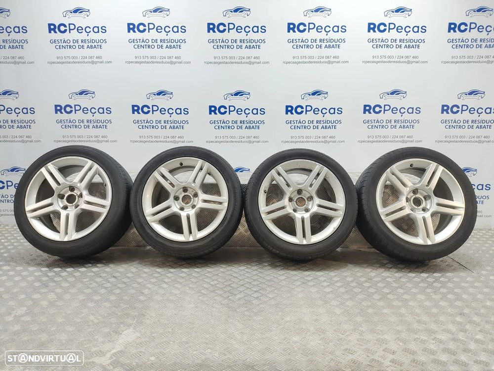 Conjunto Jantes 17 Originais Audi A4 B6 B7 7,5J ET45 5x112 - 1