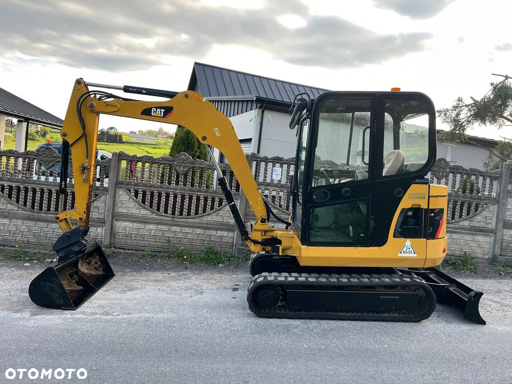 Caterpillar 302.5C * Minikoparka CAT 302.5 * 3 Tony * Długie Ramie * Stan Bardzo Dobry * - 8