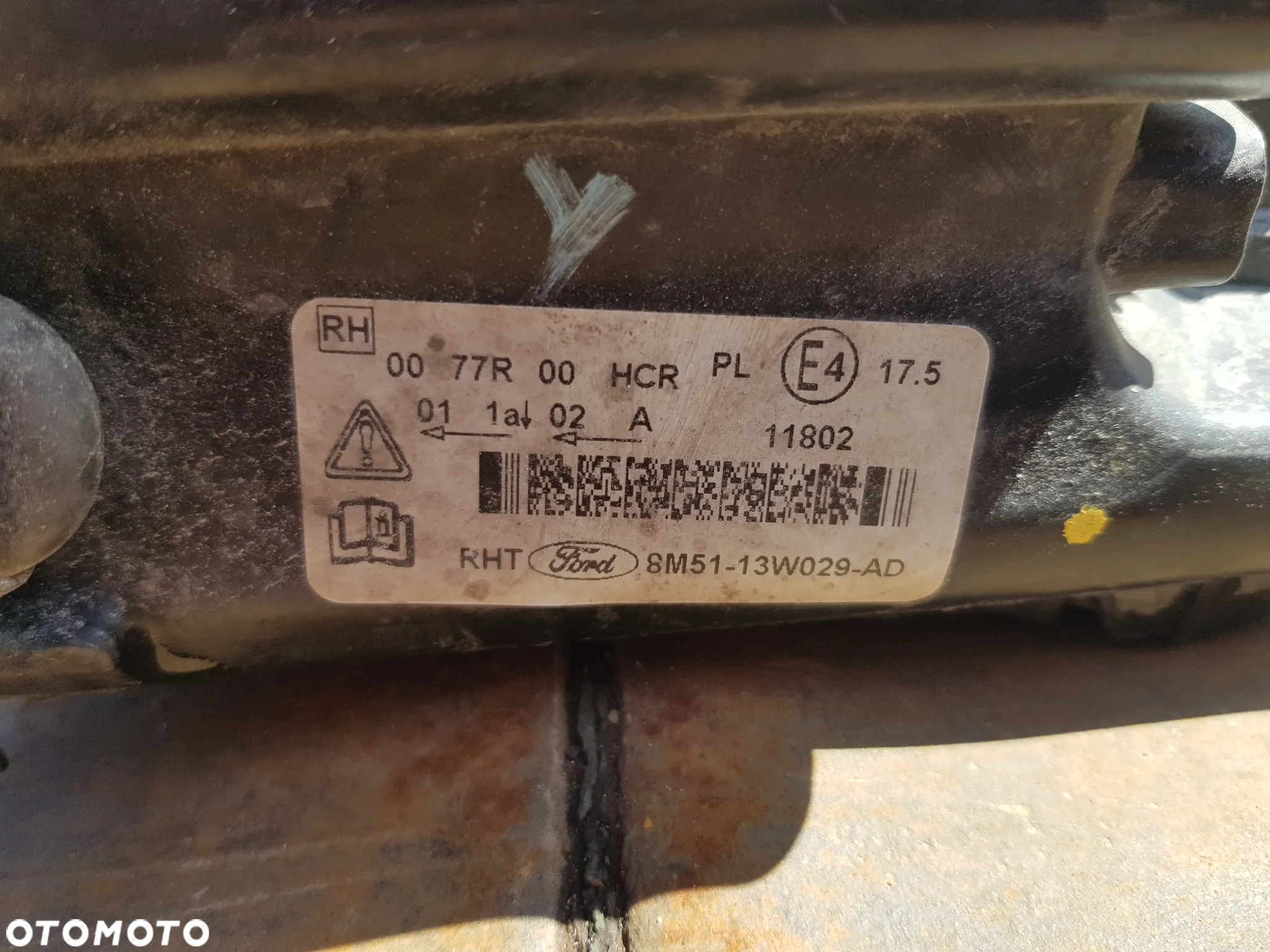Ford Focus II Lift Lampa Reflektor Przednia Przód Prawa 8m51-13w029-ad - 4