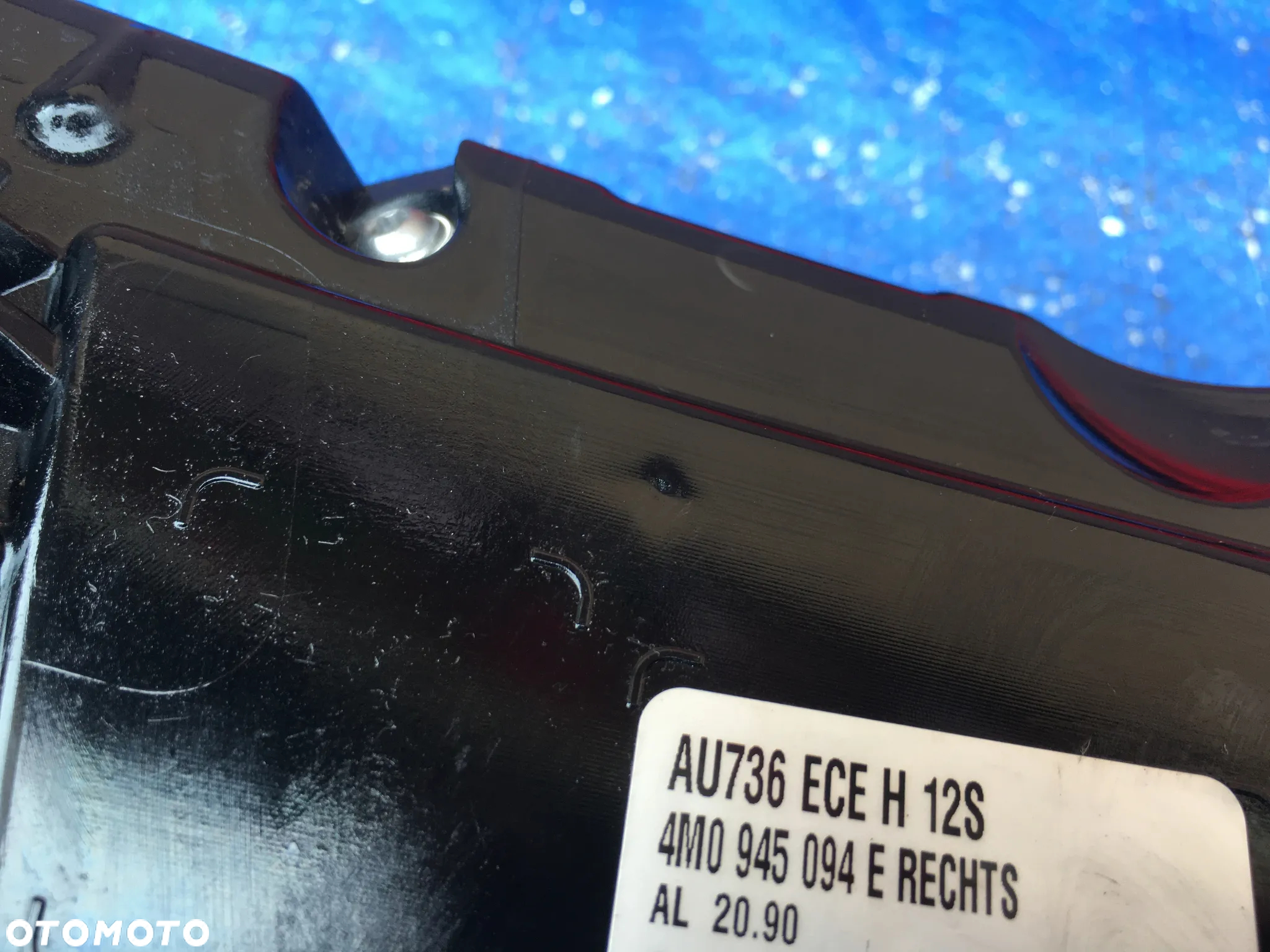 AUDI Q7 SQ7 4M  / MATRIX / EUROPA / LAMPY TYLNE LAMPA TYŁ / DYNAMICZNE / KOMPLET / ORYGINAŁ - 7