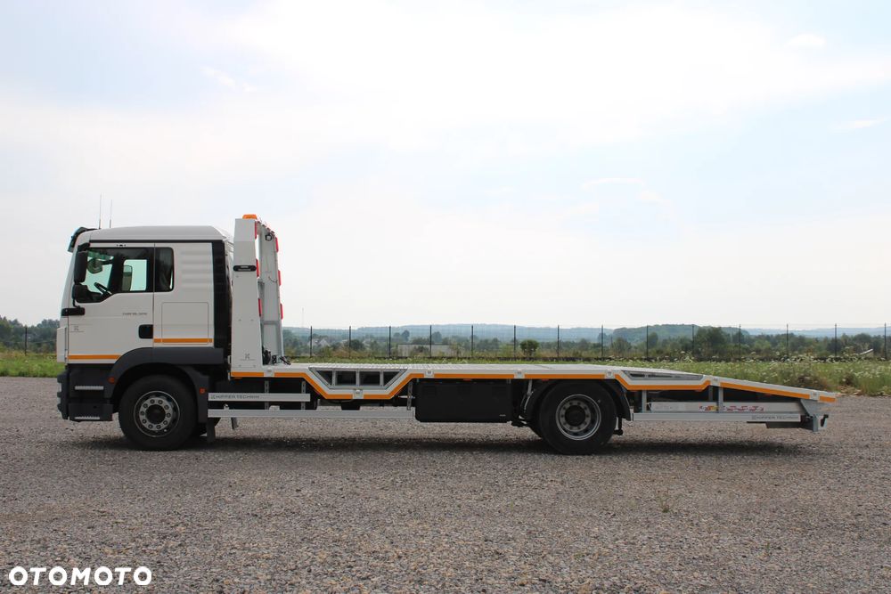 MAN TGM 18.320 Laweta Pomoc Drogowa Najazd Nowa zabudowa Kabina sypialna spanie łóżko TGX TGS Antos TGL Atego - 2