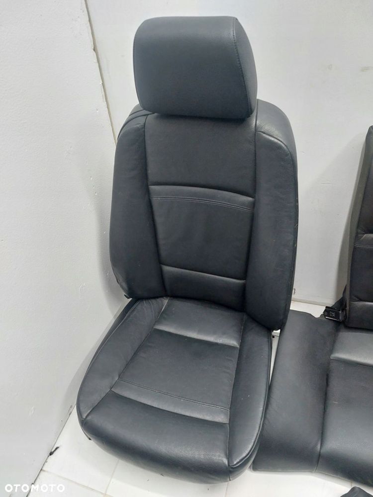 bmw 3 e92 coupe fotel fotele kanapa komplet bmw 3 e92 grzane czarne europa - 3