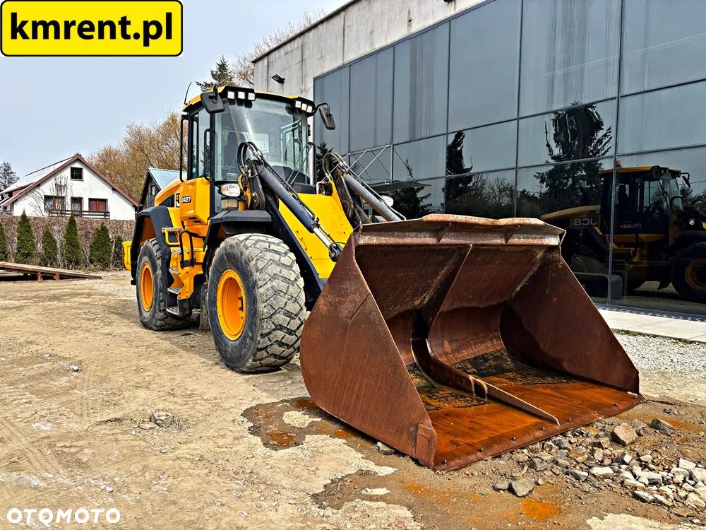 JCB 427 ŁADOWARKA KOŁOWA 2017R. | CAT 924 LIEBHERR 524 KOMATSU WA 150 JCB 411 416 - 8