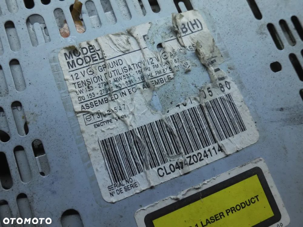 RADIO FABRYCZNE CITROEN C5 I - 2