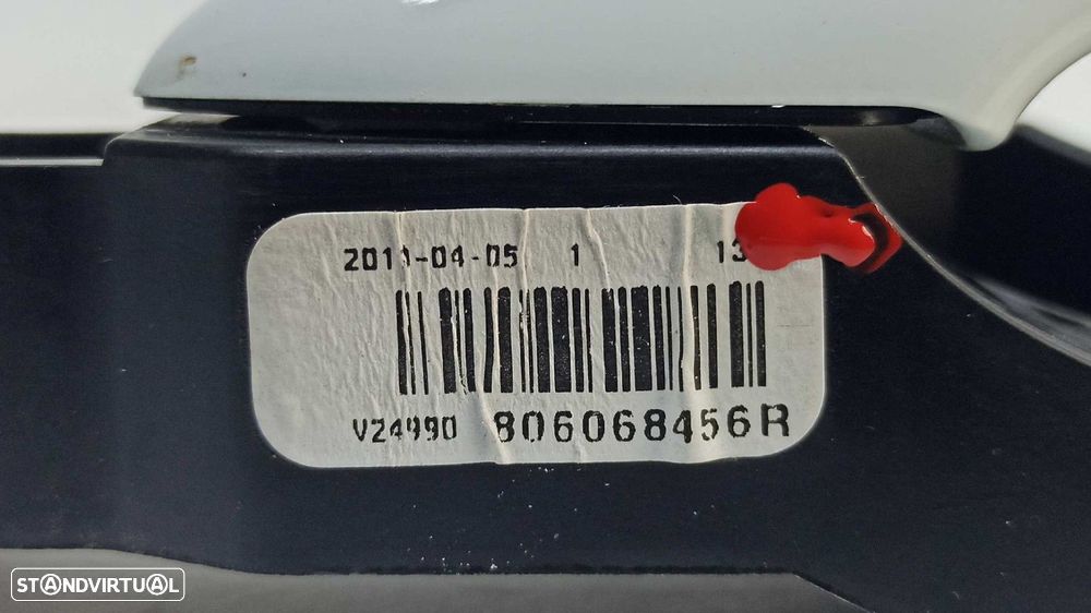 PUXADOR EXTERIOR FRENTE DIREITO RENAULT CLIO IV LIMITED - 2