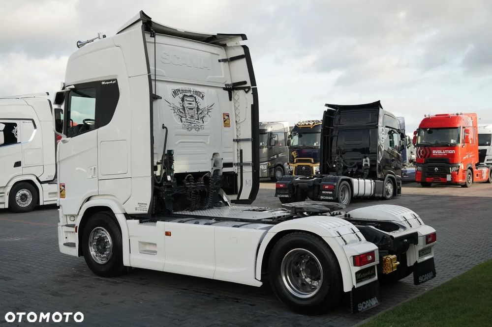 Scania S 500 / RETARDER / KLIMA POSTOJOWA / CAŁA NA PODUSZKACH  / SKÓRY - 8