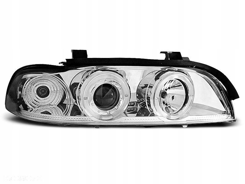 Lampy Reflektory Bmw E39 1995-2003 Ring Chrom Nowe - 1