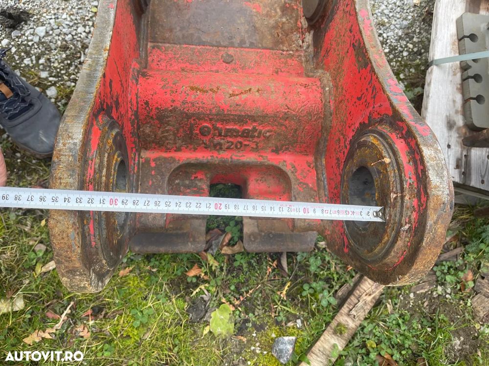 Cupla Rapida Automata Lehnhoff MS20 pentru excavatoare de 18-28 Tone - 4