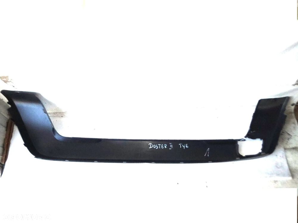 dacia duster ii 2 spoiler dokładka listwa zderzaka tył - 2