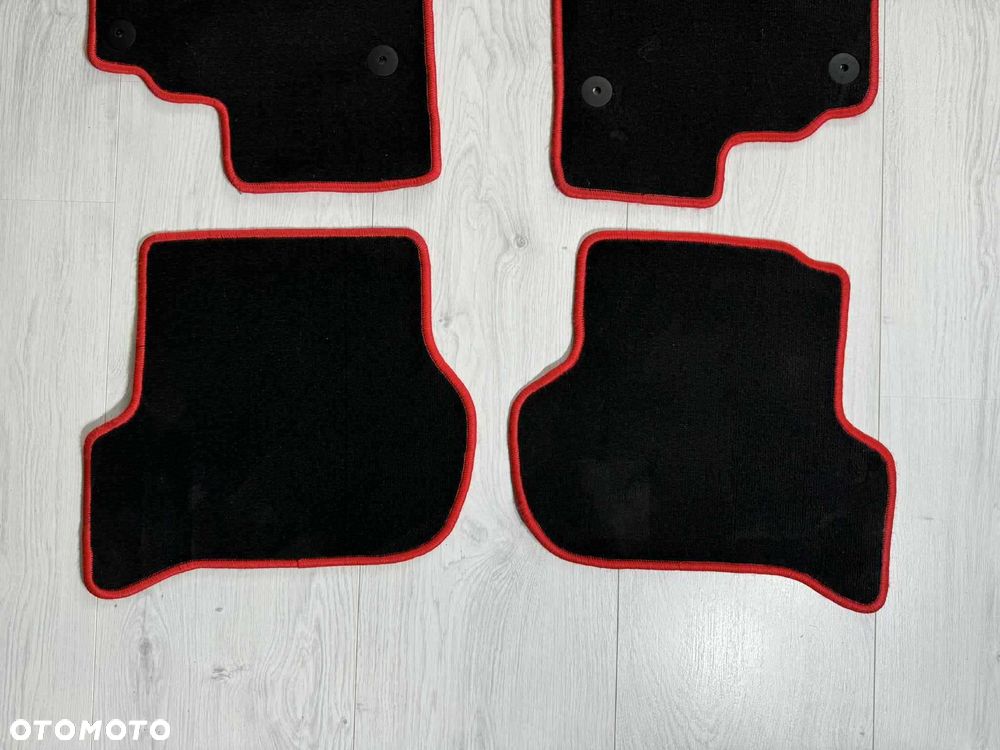 Dywaniki Welurowe Seat Leon 2 II 05-13 Dopasowane Grube PREMIUM Stoper - 4