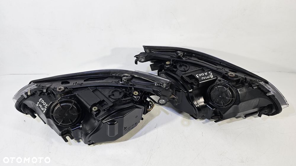 Bmw e60 e61 lampy przód przednie bi-xenon skrętny komplet eu - 11