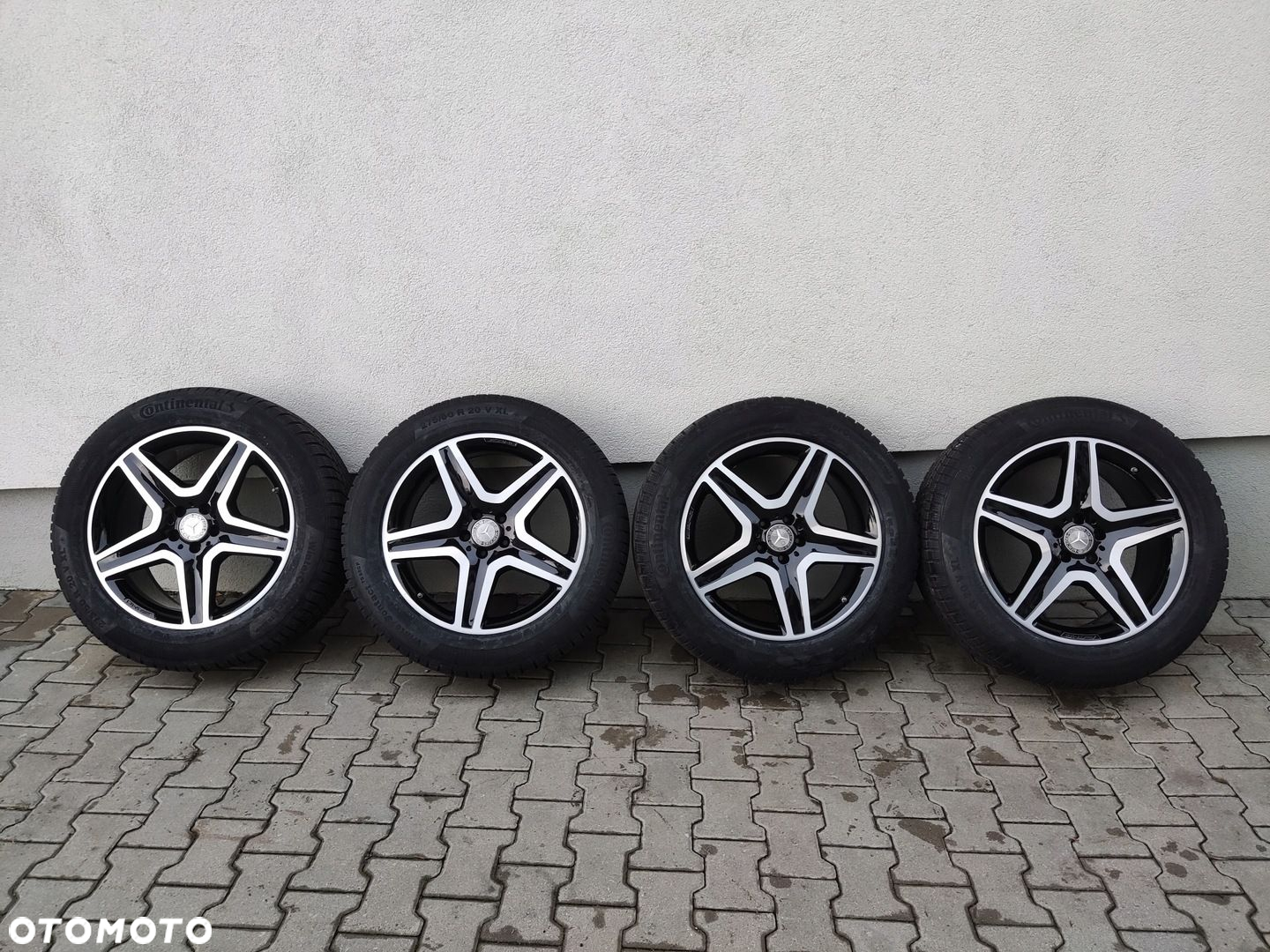 KOŁA FELGI ALUMINIOWE 20 MERCEDES GLE AMG W166 OPONY ZIMOWE CONTI 275/50R20 - 2