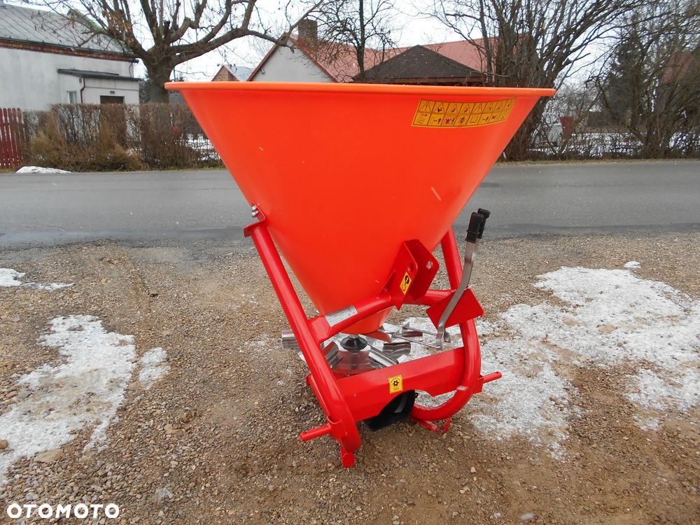 Rozsiewacz nawozów LEJEK 200/300/400/500l STRUMYK siewka/siewnik ; 1-talerzowy OD RĘKI; transport - 6